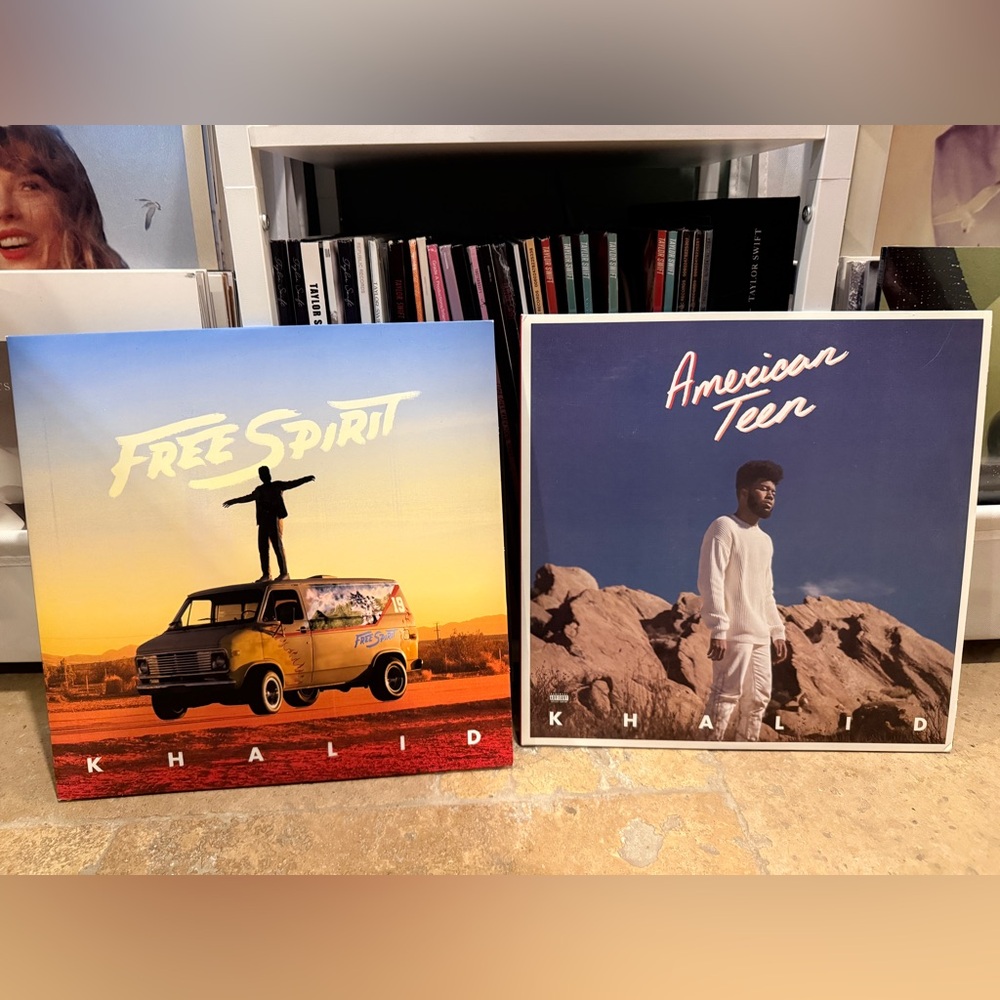 Khalid Vinyl Record Set - Free Spirit & American Teen